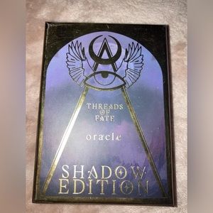 Excellent Condition Threads of Fate Oracle Deck- Shadow Edition